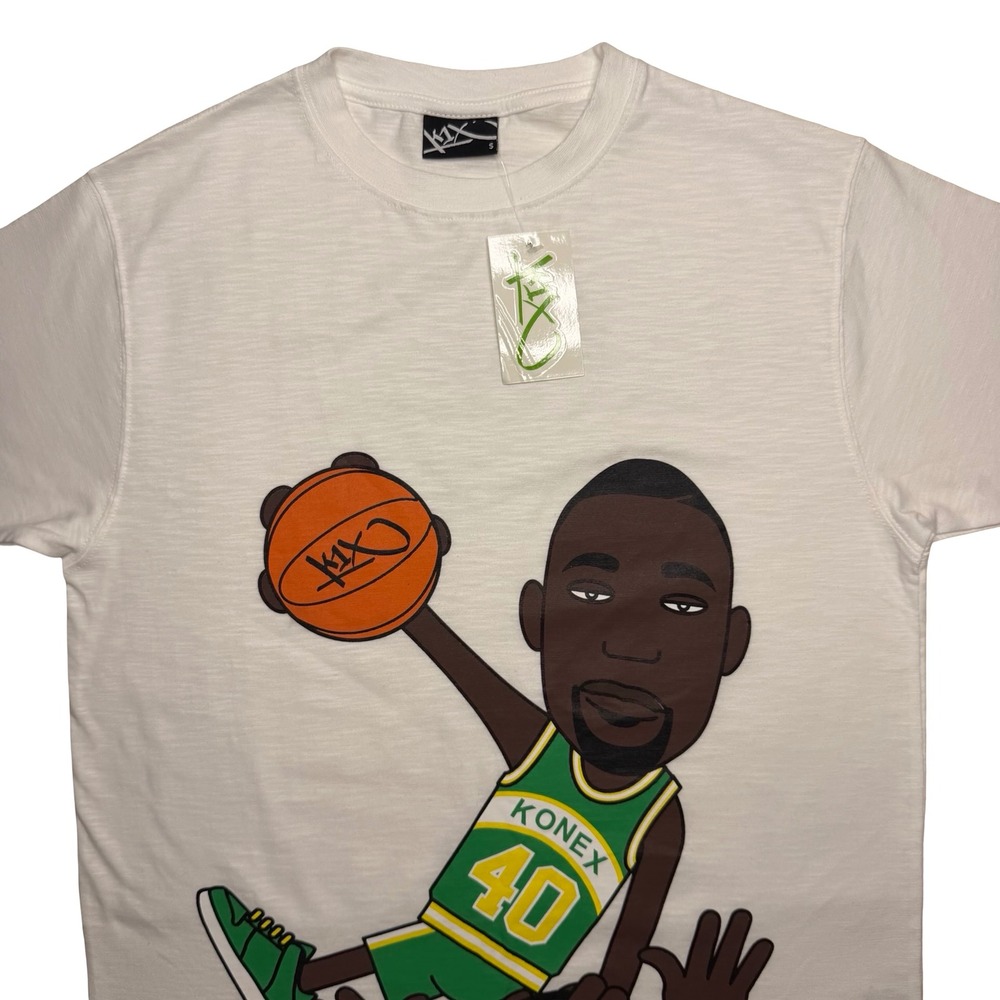 Shawn Kemp x Seattle Sonics - K1X basketball streetwear shirt SMALL - Picture 5 of 5